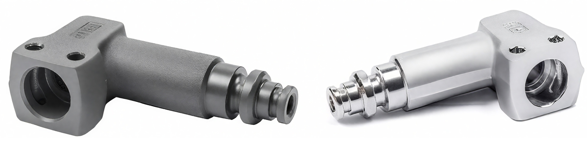 Angle coupling (long) 90° Angle coupling (long) 90°